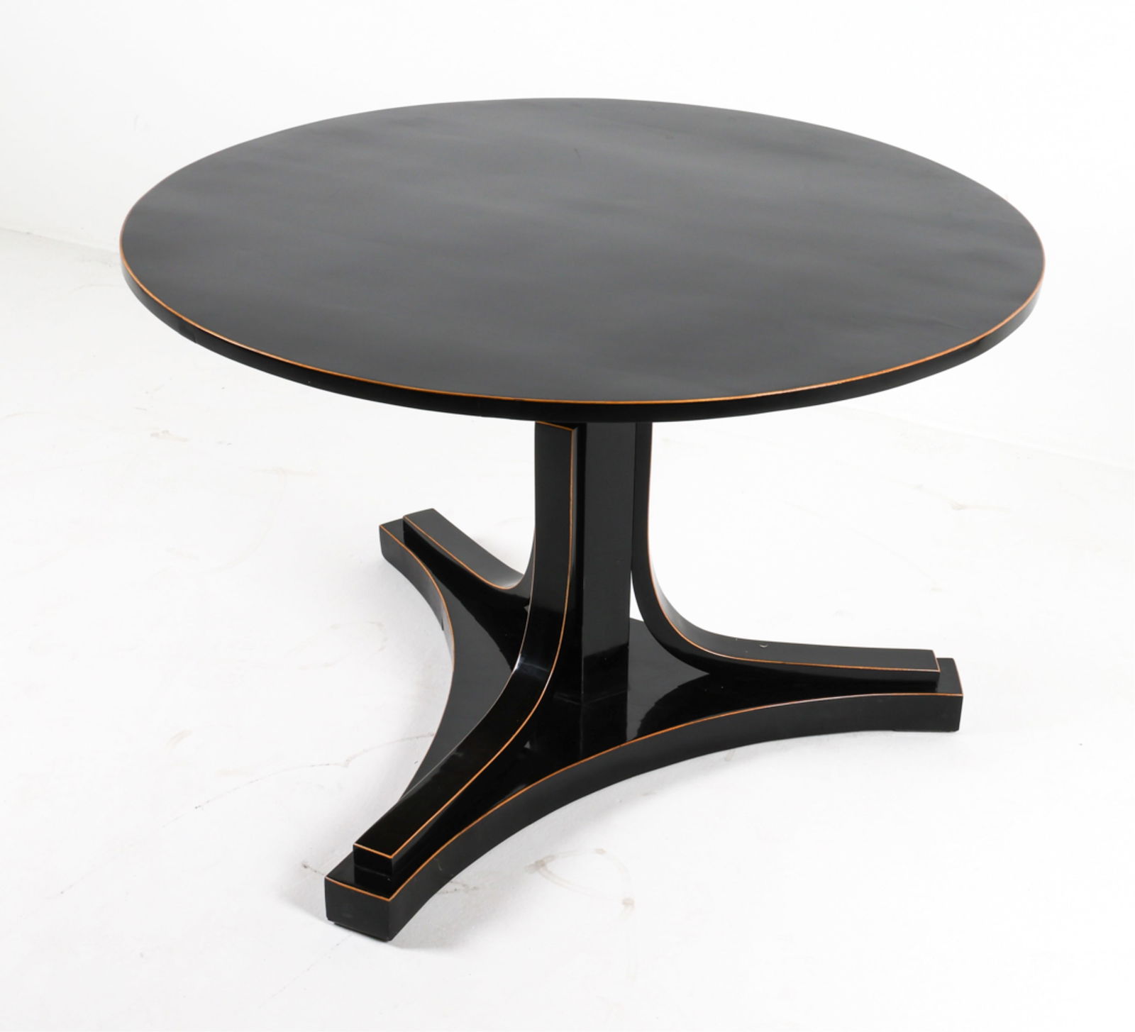 19TH C. LACQUER & GILT TABLE MANNER OF BIEDERMEIER (1 of 20)