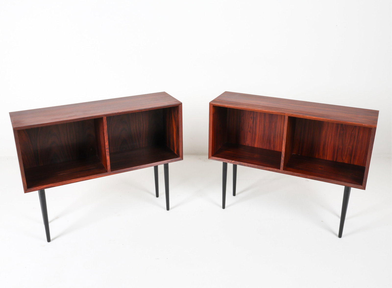 PAIR OF DANISH ROSEWOOD BOOKCASES, C.1960'S (1 of 13)