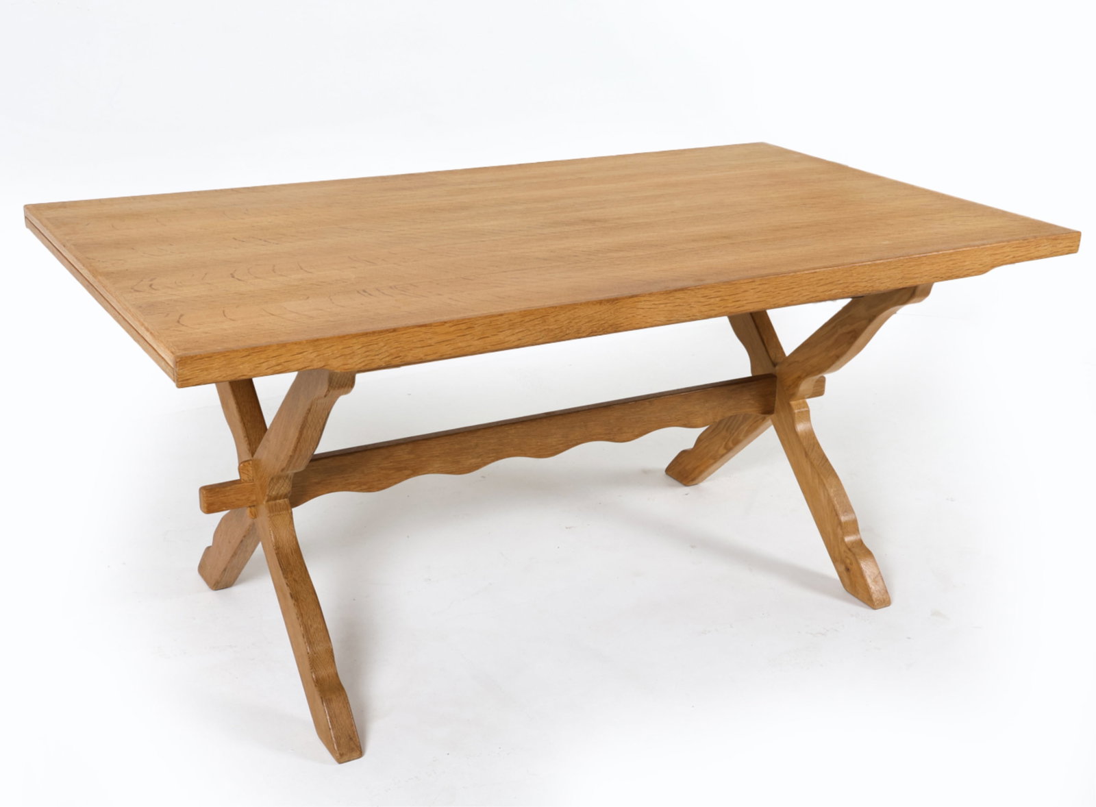 KJAERNULF STYLE DANISH EXTENDING DINING TABLE (1 of 17)