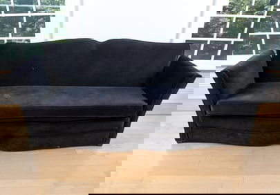 ART DECO STYLE MUSTACHE SOFA