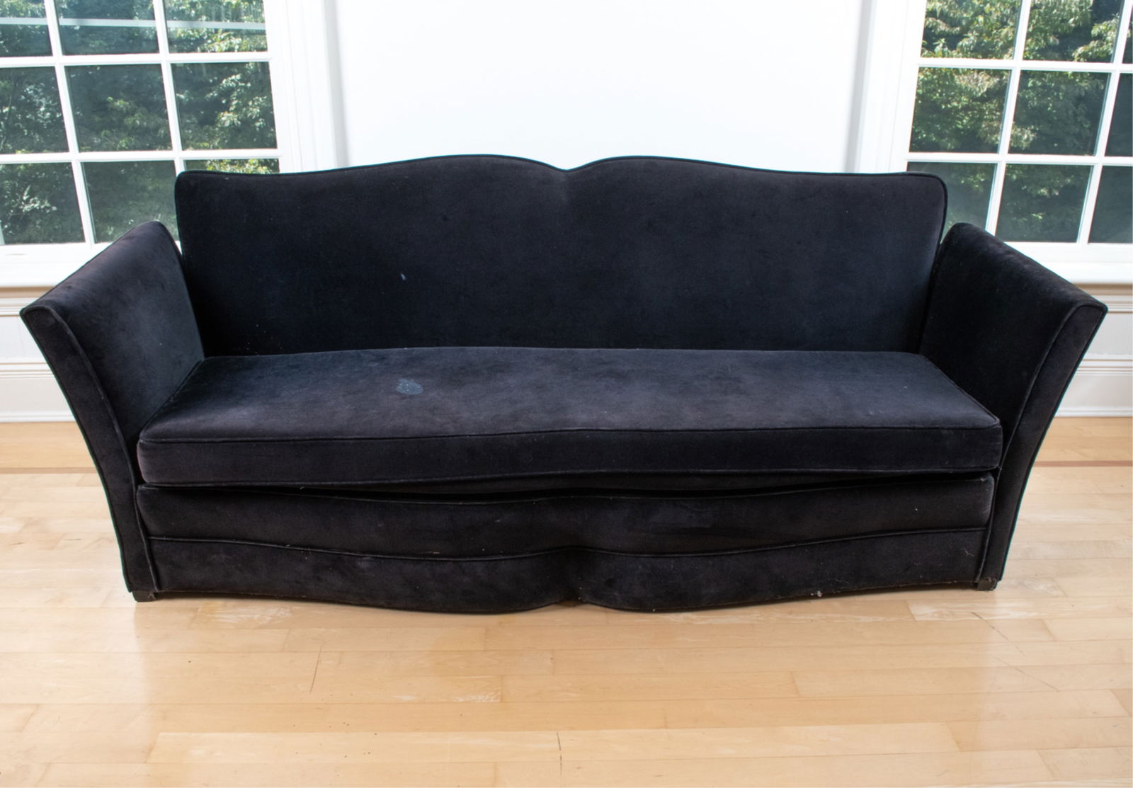 ART DECO STYLE MUSTACHE SOFA (1 of 11)