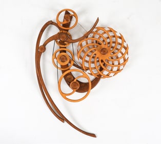 DAVID C. ROY KENETIC WALL SCULPTURE