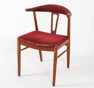 MANNER OF HANS WEGNER 'WISHBONE' ARMCHAIR
