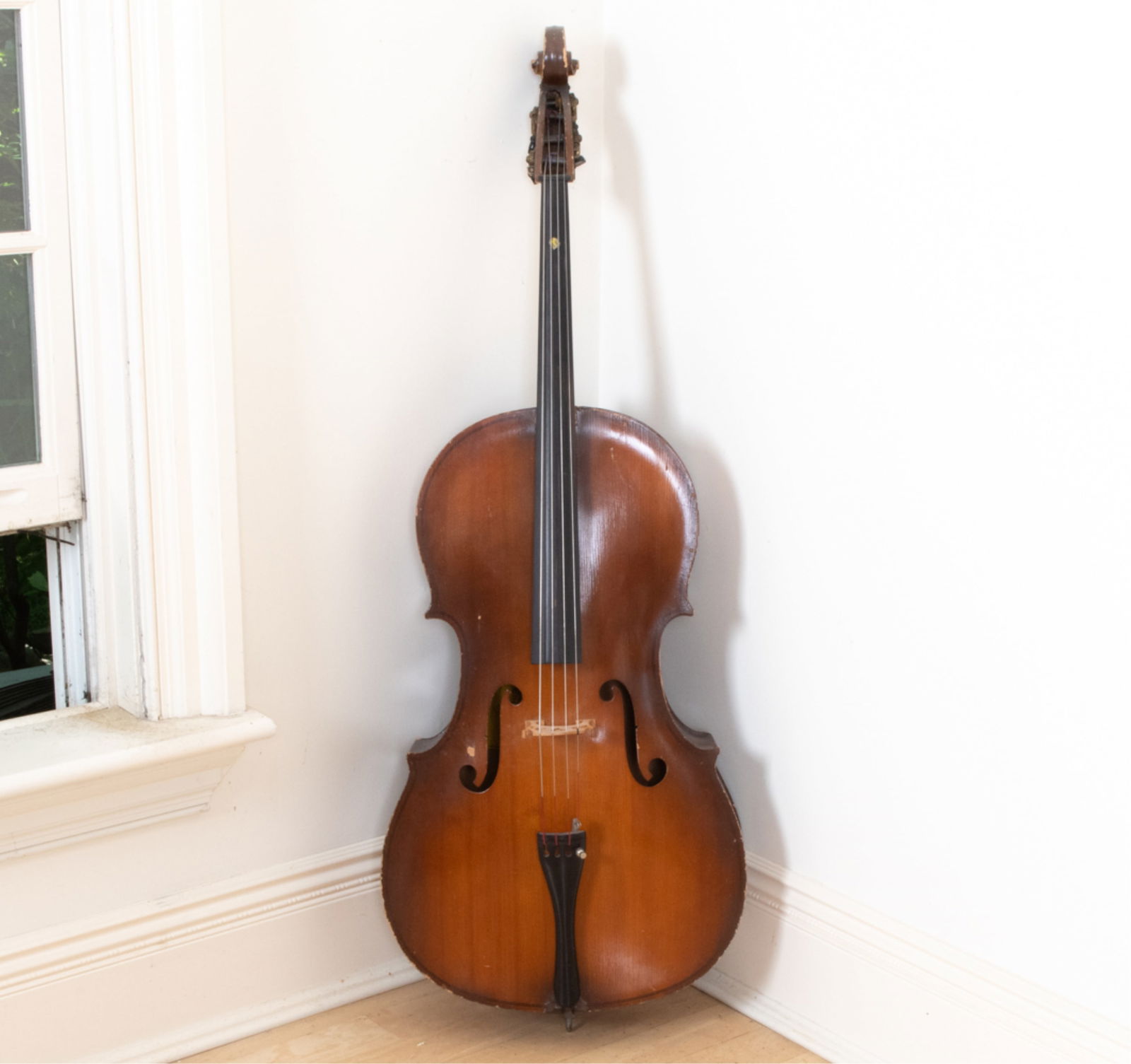 ENGELHARDT FULL SIZE 4/4 CELLO WITH BOW (1 of 11)