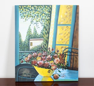 CONTEMPORARY STILL LIFE PAINTING O/C