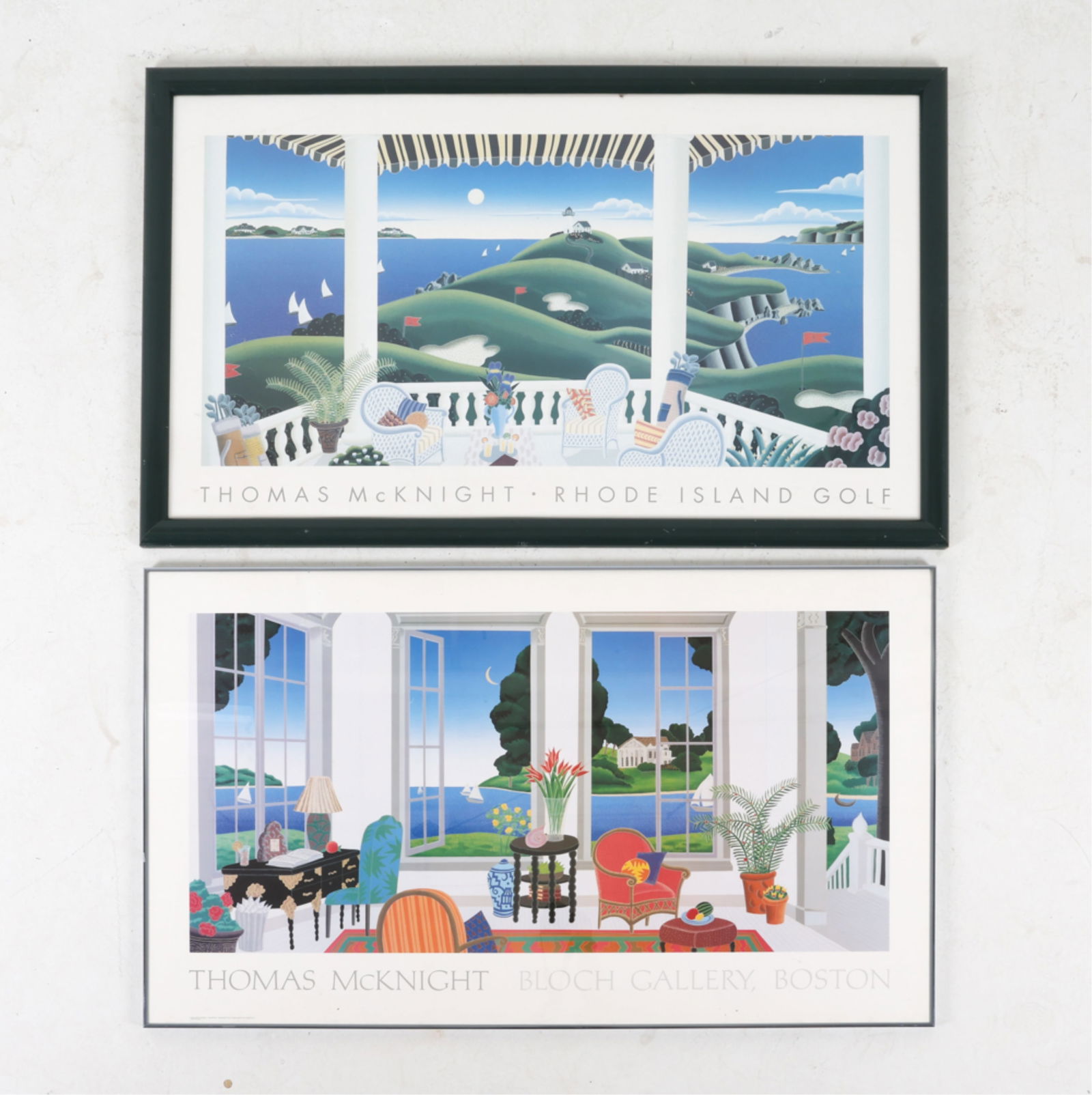 PAIR OF THOMAS MCKNIGHT GALLERY POSTERS (1 of 10)