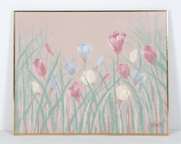 LARGE LEE REYNOLDS STILL LIFE A/C PAINTING