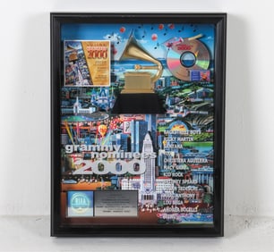 2000 GRAMMY NOMINEES COLLAGE WALL ART