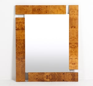 JONATHAN ADLER BURLWOOD ART DECO WALL MIRROR