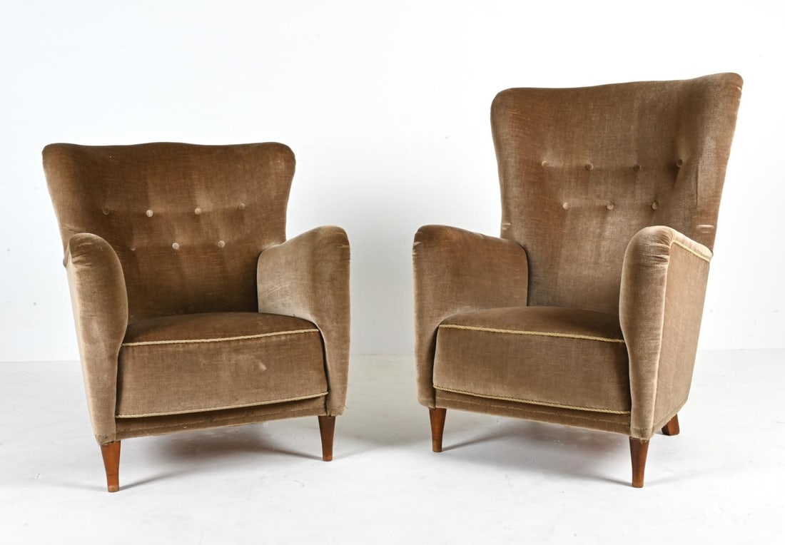 (2) EASY CHAIRS IN MANNER OF FRITS HENNINGSEN (1 of 16)