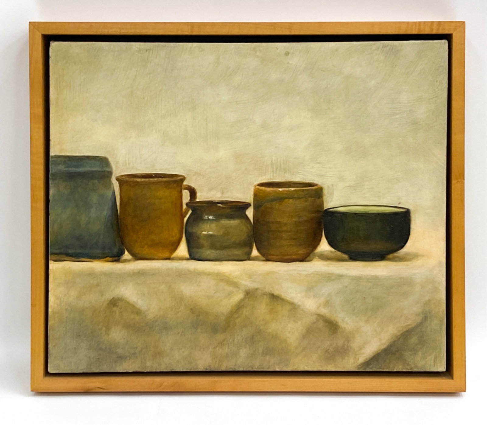 STEPHANIE ANDERSON STILL LIFE OF CERAMICS O/C (1 of 8)