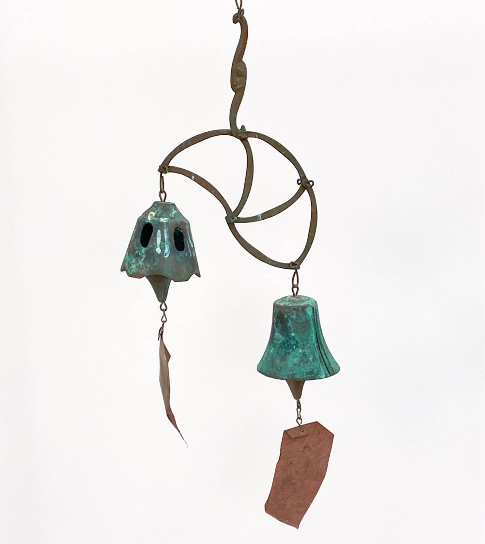 Jeff Cross bronze wind bell ウインドベル Vintage Jeff Cross Bronze