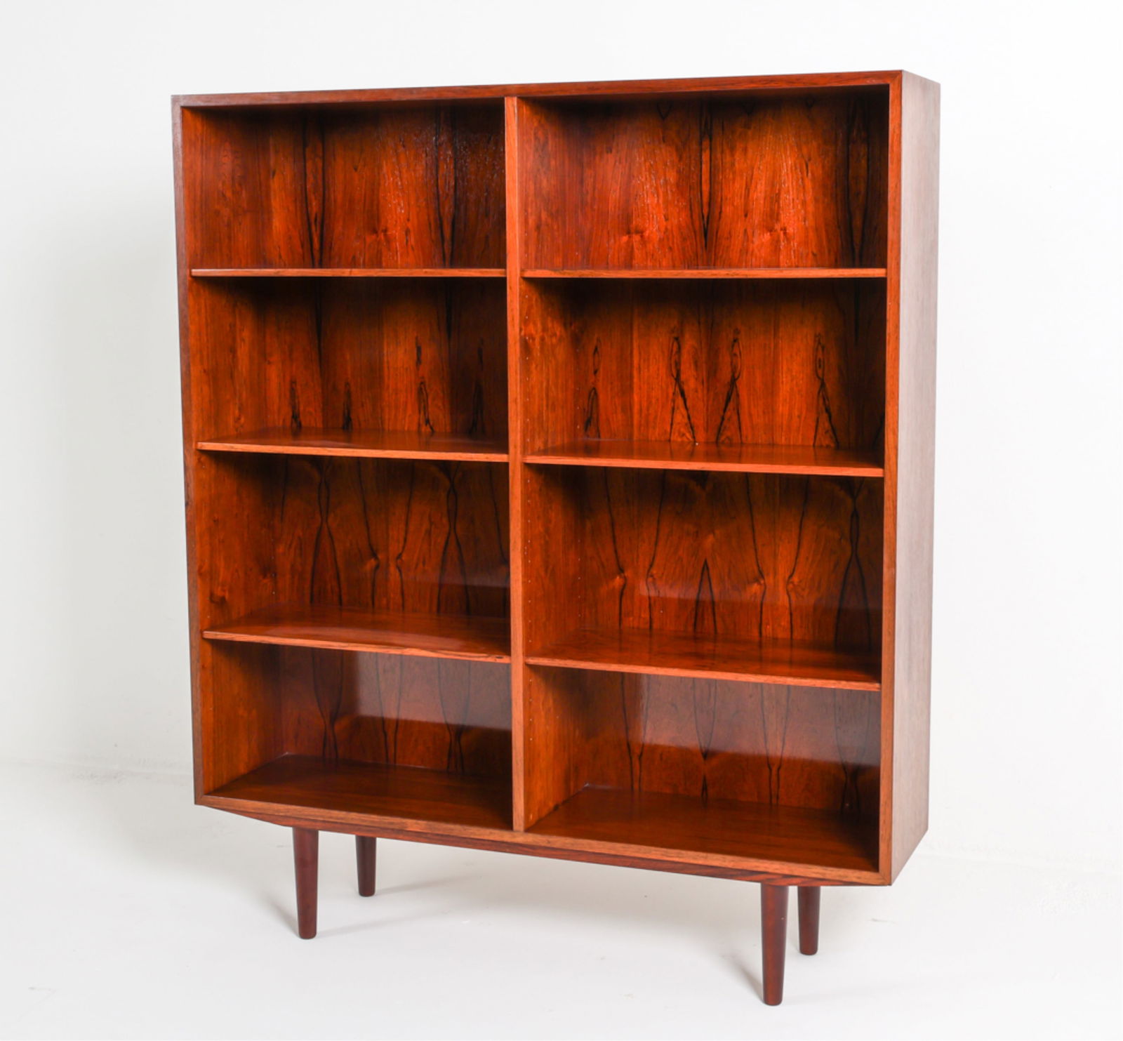 OMANN JUN MODEL 6 DANISH ROSEWOOD BOOKCASE (1 of 11)
