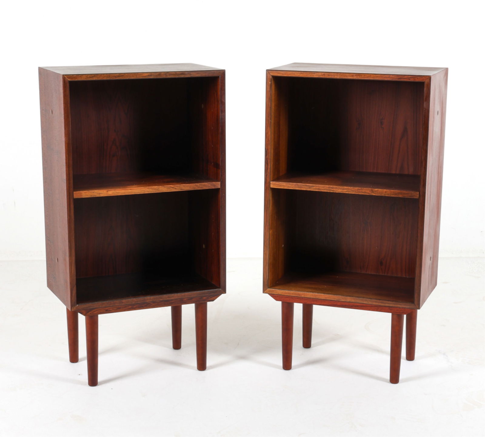 PAIR OF DANISH ROSEWOOD BOOKCASES, C.1960'S (1 of 14)