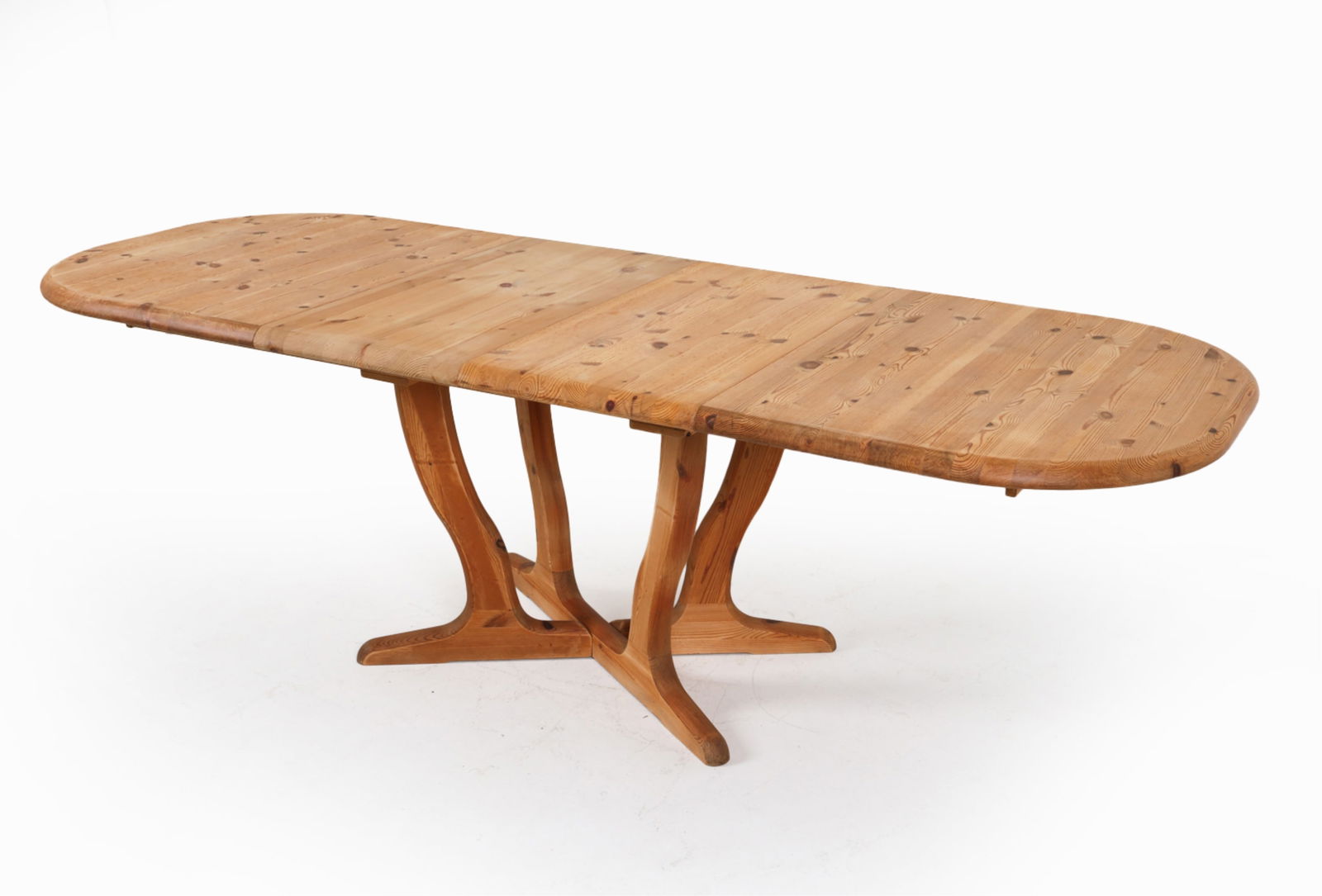DAUMILLER STYLE DANISH PINE EXTENDING DINING TABLE (1 of 19)