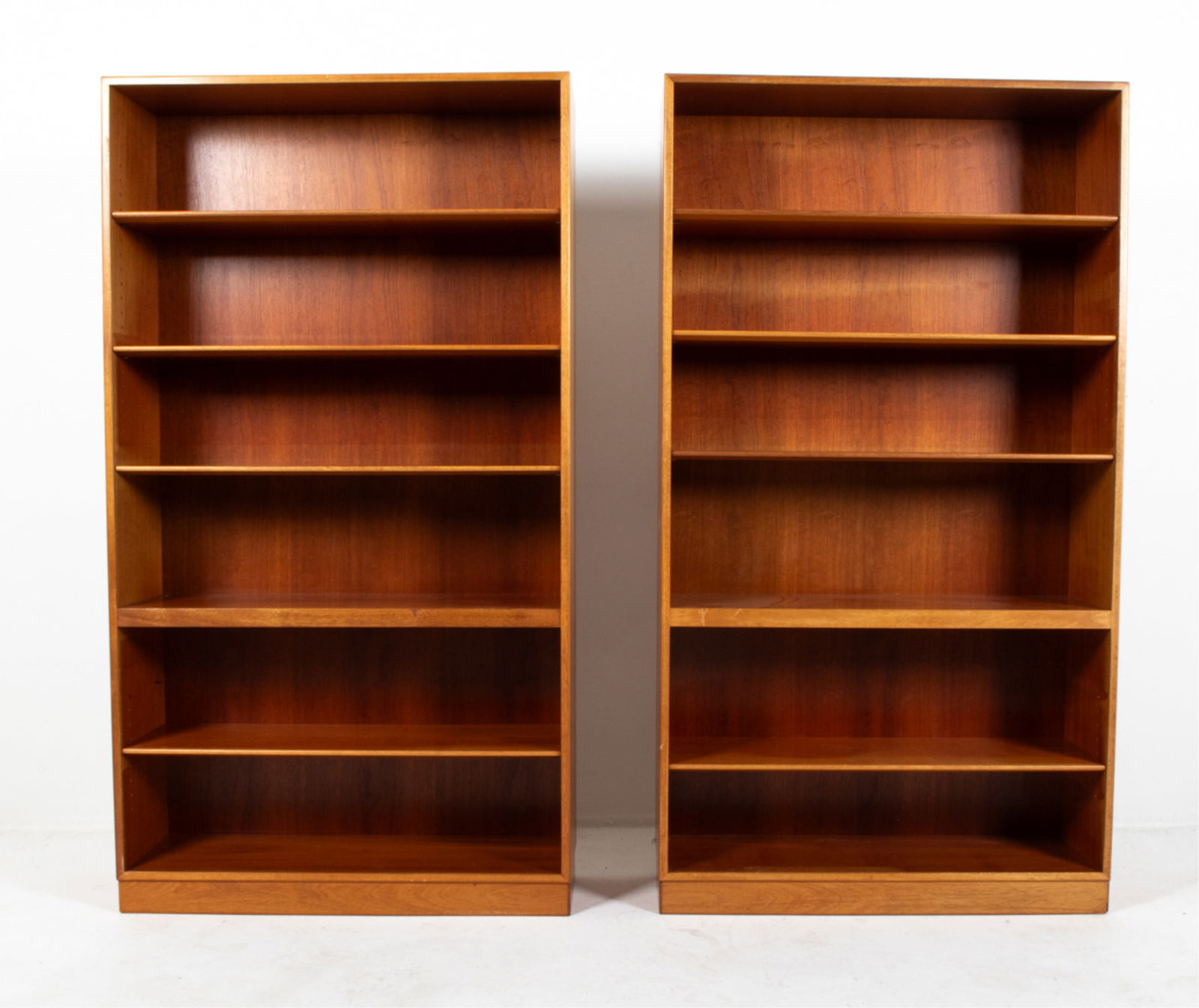 (2) A/S SOBORG DANISH TEAK BOOKCASES, C.1960'S (1 of 16)