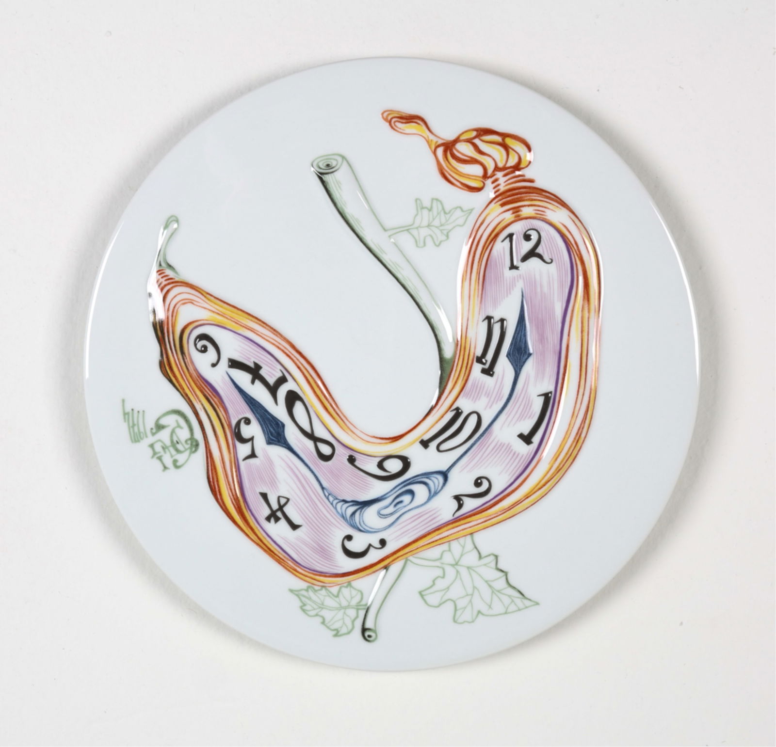 ROSENTHAL 1976 SALVADOR DALI MELTING CLOCK PLATE (1 of 11)