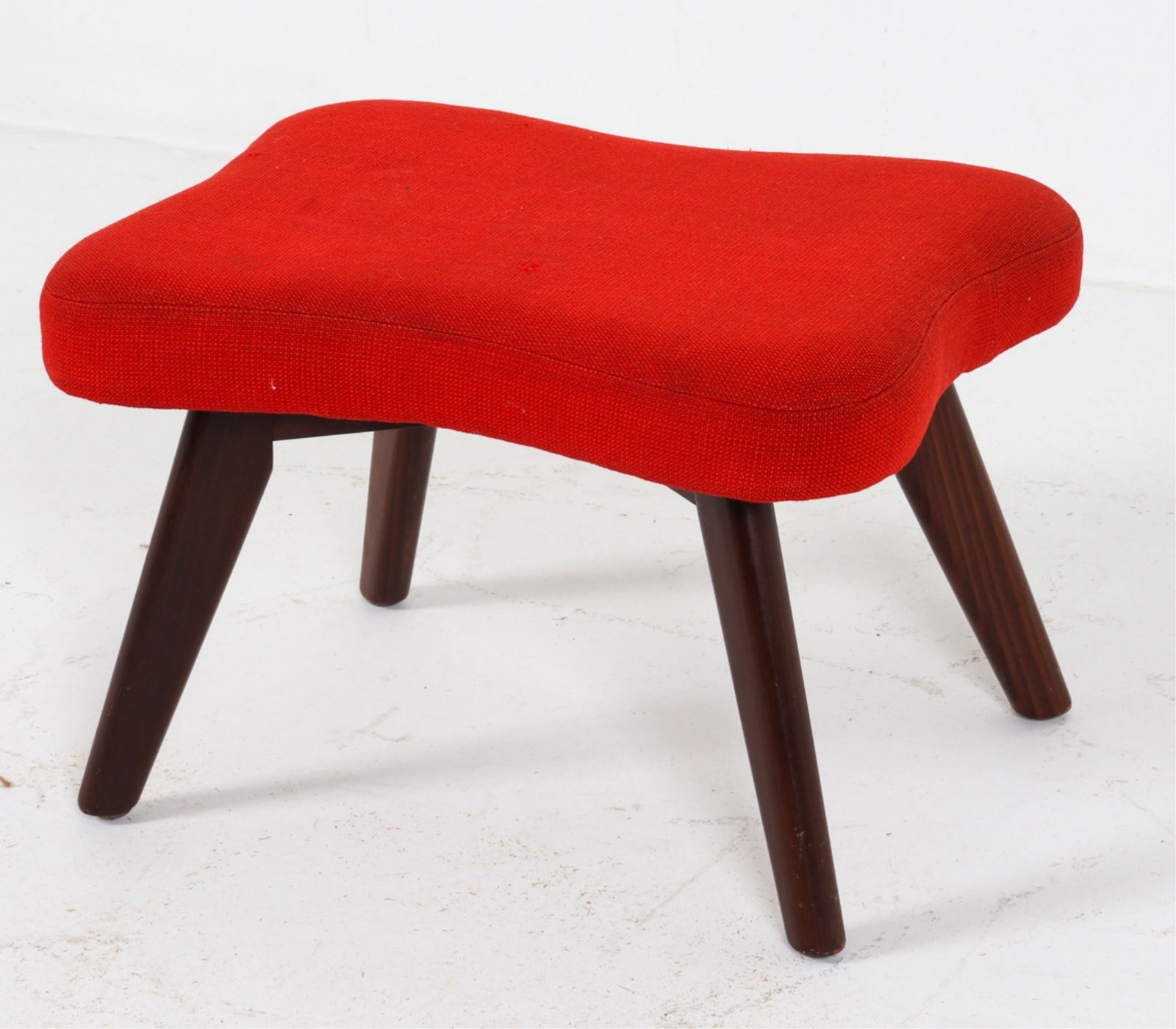 ATTR. MADSEN & SCHUBELL SHAPED STOOL, C.1960'S (1 of 14)