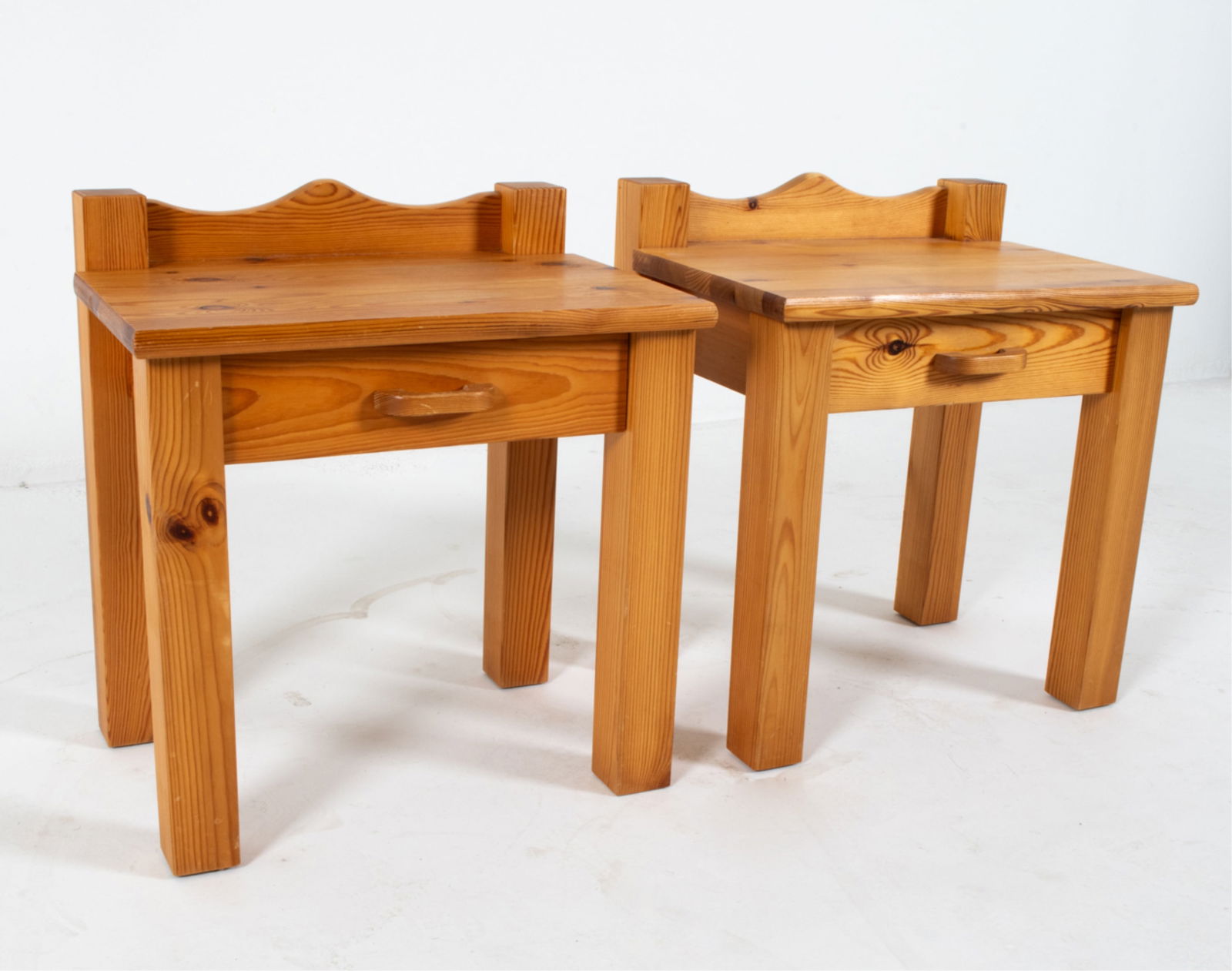 PAIR OF SWEDISH PINE NIGHTSTANDS, C.1970'S (1 of 15)