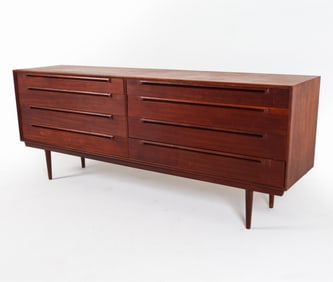 SVEN ELLEKAER TEAK DRESSER CIRCA 1960'S