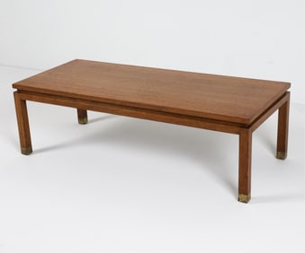 HARVEY PROBBER TEAK FLOATING COFFEE TABLE