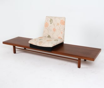 MILO BAUGHMAN FOR THAYER COGGIN SOFA BENCH