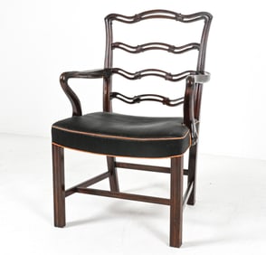 DANISH MAHOGANY CHAIR BY LYSBERG, HANSEN & THERP