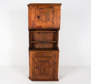 ANTIQUE FRENCH PINE CABINET