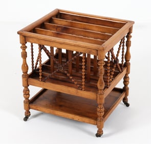 WALNUT MAGAZINE HOLDER