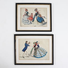 (2) MARGARET HAMILTON (1867-1952) WATERCOLORS