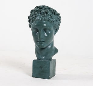 VINTAGE PLASTER BUST OF HERMES