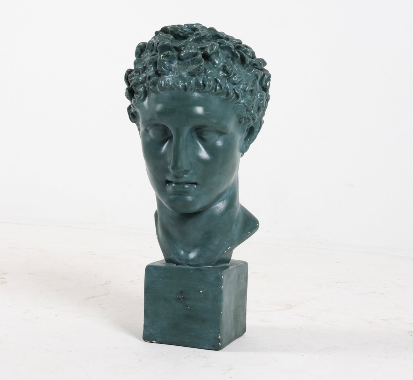 VINTAGE PLASTER BUST OF HERMES (1 of 15)