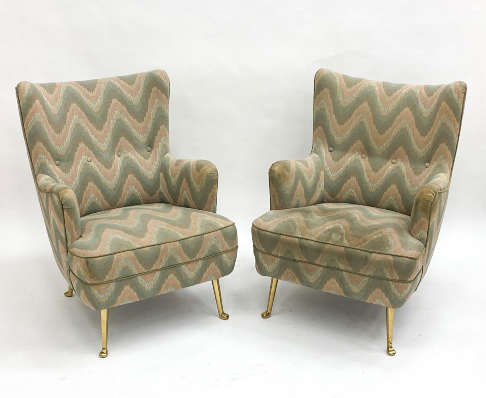 (2) DANISH LOUNGE CHAIRS C.1970'S (1 of 16)