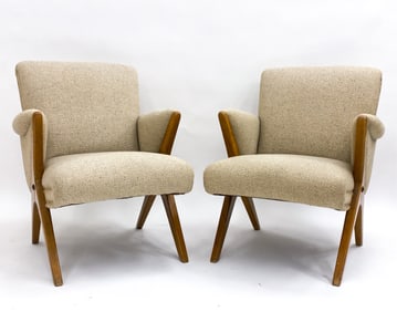DUTCH THEO RUTH PENGUIN STYLE LOUNGE CHAIRS