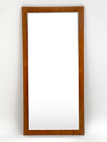 DANISH TEAK WALL MIRROR C. 1960'S