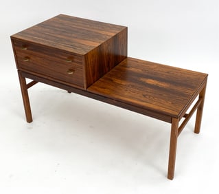 ENGSTROM & MYRSTRAND ROSEWOOD CASINO BENCH.1960'S