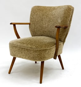 DUTCH OAK COCKTAIL CHAIR C.1960'S