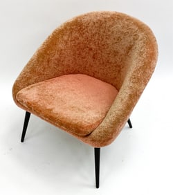 GERMAN BOUCULE COCKTAIL CHAIR C.1950'S