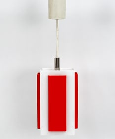 DUTCH SPACE AGE ACRYLIC PENDANT LAMP C.1970'S