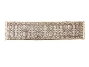 PERSIAN HERATI WOOL RUNNER 20TH C.