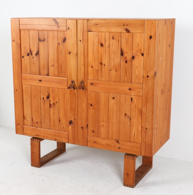SCANDINAVIAN PINE CABINET CIRCA 1970'S (1 of 15)