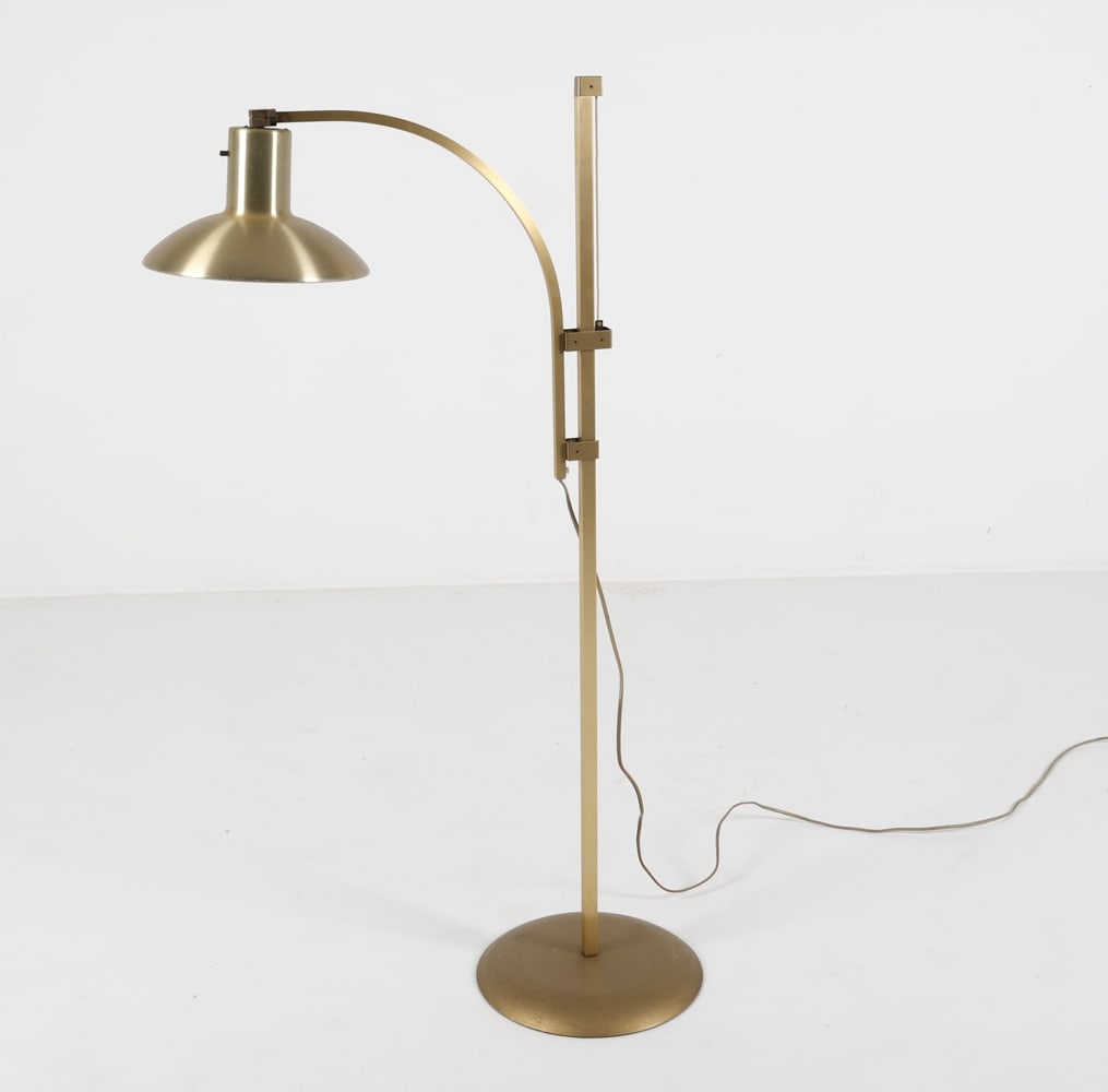 DANISH ADJUSTABLE FLOOR LAMP, CIRCA 1970'S (1 of 15)