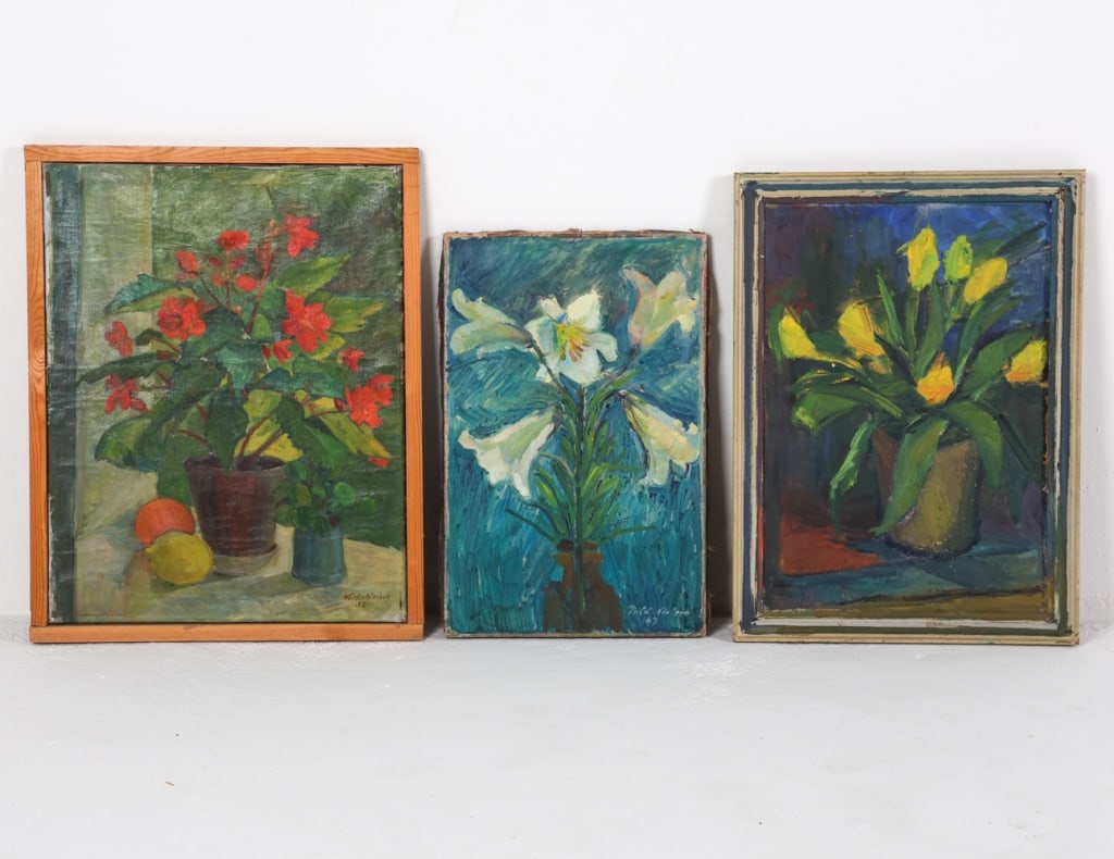 (3) VALDEMAR NIELSEN (DANISH) STILL LIFE PAINTINGS (1 of 18)