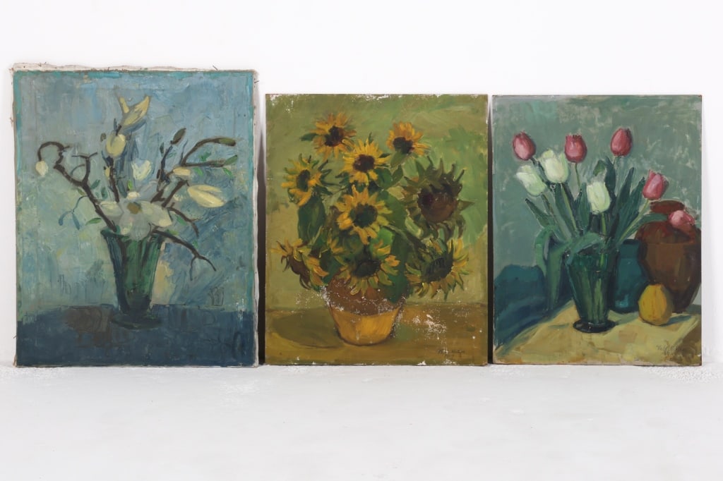 (3) VALDEMAR NIELSEN (DANISH) STILL LIFE PAINTINGS (1 of 19)