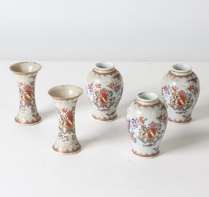 CHINESE EXPORT PORCELAIN GROUPING
