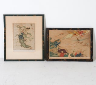 ELYSE ASHE LORD (1900-1971) PAIR OF ETCHINGS