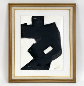 FRANZ KLINE ABSTRACT EXPRESSIONIST STYLE PAINTING