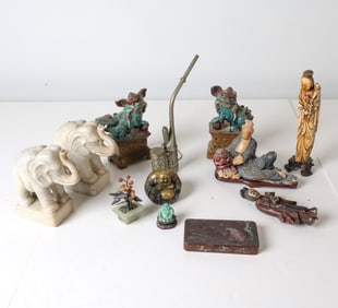 ASIAN DECORATIVE GROUPING