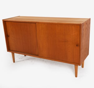 MANNER OF HANS WEGNER OAK SIDEBOARD C.1960'S