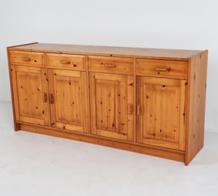 MID-CENTURY SWEDISH PINE SIDEBOARD C.1970'S